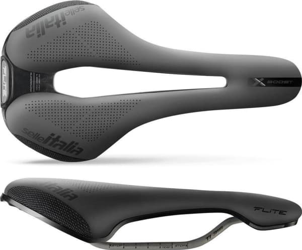 Selle Italia Siodło SELLE ITALIA FLITE BOOST X-CROSS SUPERFLOW L (ID match - L3) TI 316 Tube 7, fibra-tek, sort (NY)