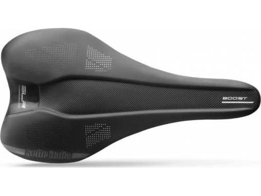 SELLE ITALIA Saddle SELLE ITALIA FLITE BOOST TM L (id match - L1) Manganese Tube 7, soft-tek, black (NEW)