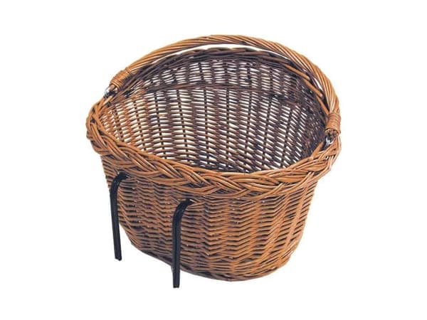 Basil Detroit, Foran/bak, Sykkelkurv, Brun, 5 kg, 390 mm, 270 mm