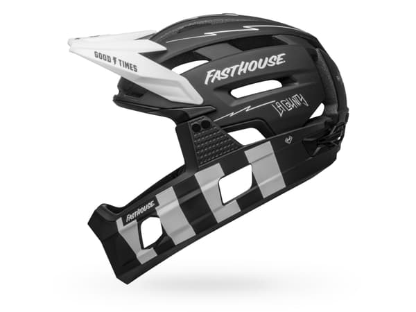 Bell Helmets Super Air R Spherical, Heldekkende hjelm, Innformet, Hjelmvisir, Matt