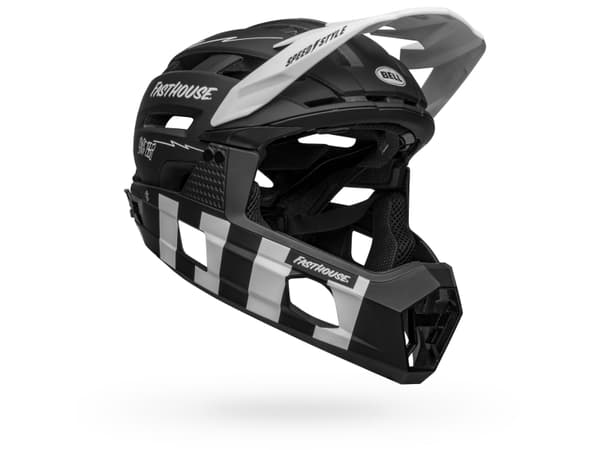 Bell Helmets Super Air R Spherical, Heldekkende hjelm, Innformet, Hjelmvisir, Matt