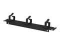 Miniatyrbilde 5 av 5: DIGITUS DN-10-ORG-1U-B - Kabelstyringspanel med ringer - rackmonterbar - svart, RAL 9005 - 1U - 10"