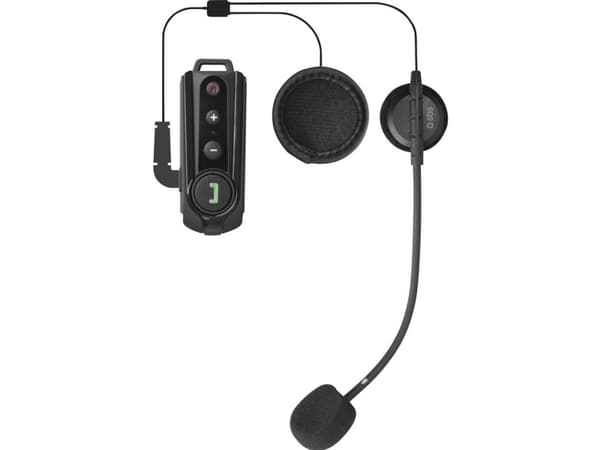 SBS TEMOTOINTERCOMK, 1 kanaler, 1000 m, 20 - 20000 hz, 38 dB, Micro-USB, Svart Svart