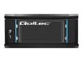 Miniatyrbild 5 av 5: Qoltec - Rack skåp - svart - 4U - 19"