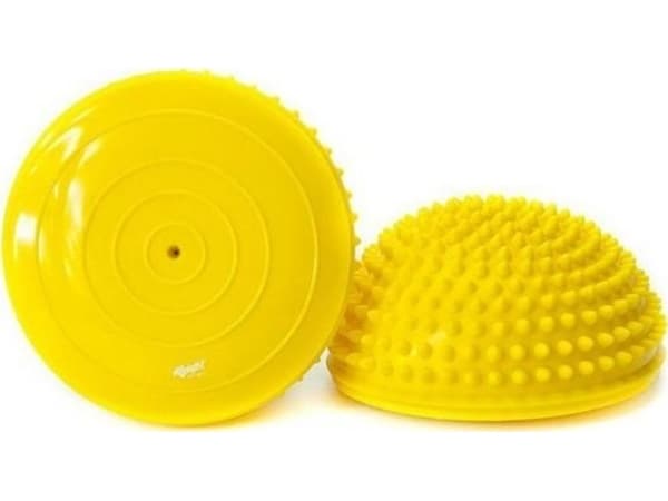 Allright Massage hemisphere Fe08036 yellow 2 pcs.