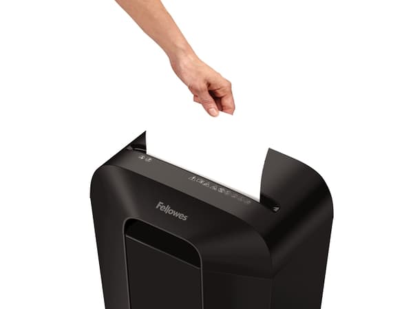 Fellowes Powershred LX41, Silpuksi leikkaava, 4x12 mm, 17 L, 2000 mm/min, 8 arkkia, P-4