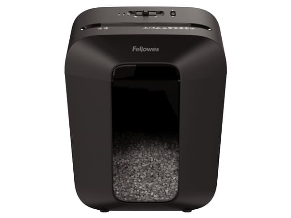 Fellowes Powershred LX41, Silpuksi leikkaava, 4x12 mm, 17 L, 2000 mm/min, 8 arkkia, P-4