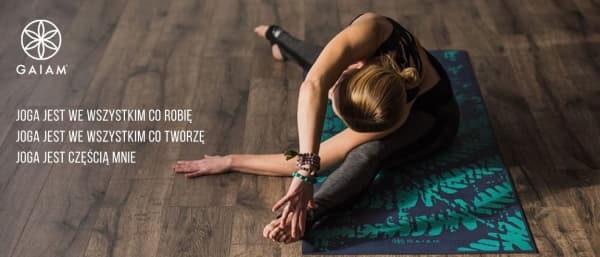 Gaiam Mata do jogi Citron Sundial (61333)