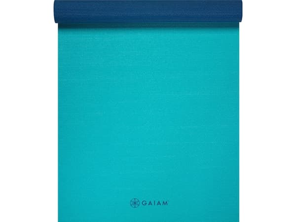 Gaiam Yoga mat double-sided open sea 4mm (62199)