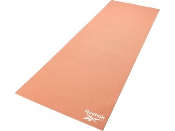 Reebok Mata do jogi RAYG-11022YL pomarańczowa 173x61 cm