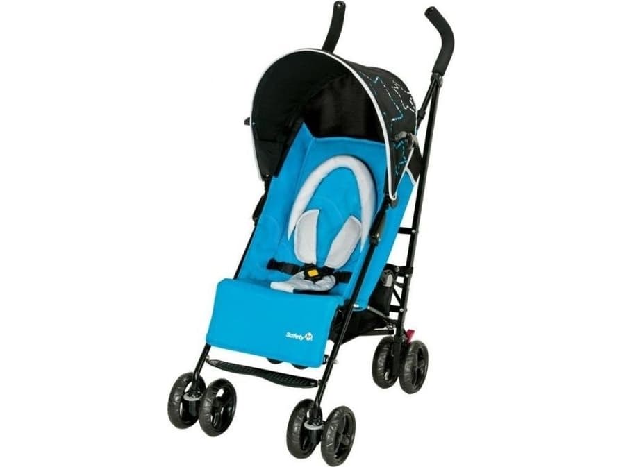 Stroller Safety Slim Package City Blue stroller + Sleeping bag + Bag
