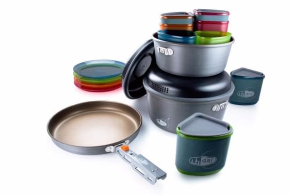 GSI Outdoors Zestaw naczyń Pinnacle Camper (50181)