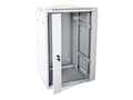 Miniatyrbilde 1 av 5: DIGITUS Professional DN-WD19 12U/600 - Skap - veggmonterbar - grå, RAL 7035 - 12U - 19"