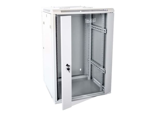 DIGITUS Professional DN-WD19 12U/600 - Skåp - väggmontering - grå, RAL 7035 - 12U - 19"