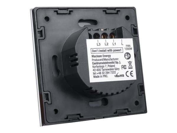 Maclean MCE702W - Lysbryter - hvit