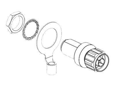 2.4 AND 5 GHZ LIGHTNING ACCS ARRESTOR N CONNECTOR