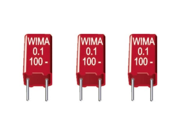Wima MKS 2 6,8uF 10% 50V RM5 1 stk MKS-foliekondensator med radial tråd 6.8 µF 50 V/DC 10 % 5 mm (L x B x H) 7.2 x 8.5 x 14 mm