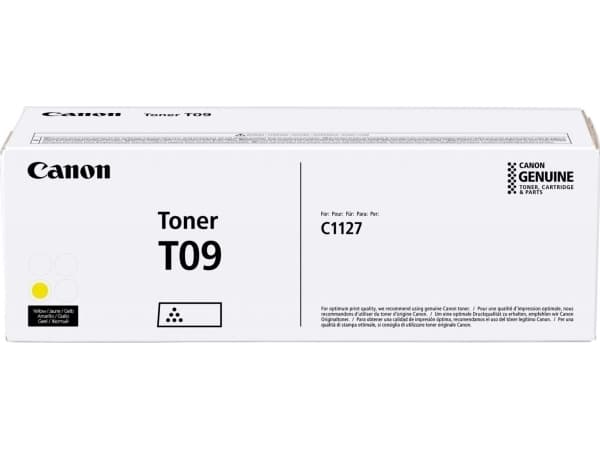 Canon T09 - Gul - original - tonerpatron - for i-SENSYS X C1127i, X C1127iF, X C1127P