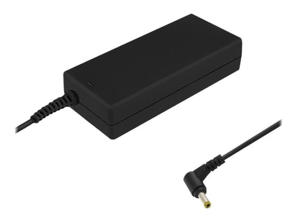 Qoltec - Strømadapter - AC 220-240 V - 30 watt - svart - for Acer Aspire 14XX, 18XX; Aspire ONE 532, 75X, A110, A150, D250, D260, P531, Pro 531 Sort