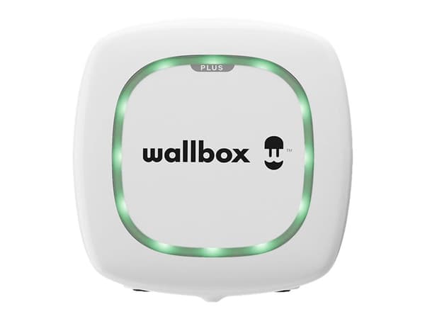 Wallbox Pulsar Plus, Valkoinen, Seinä, Musta, AC, Tyyppi 2, IK08 - 7m