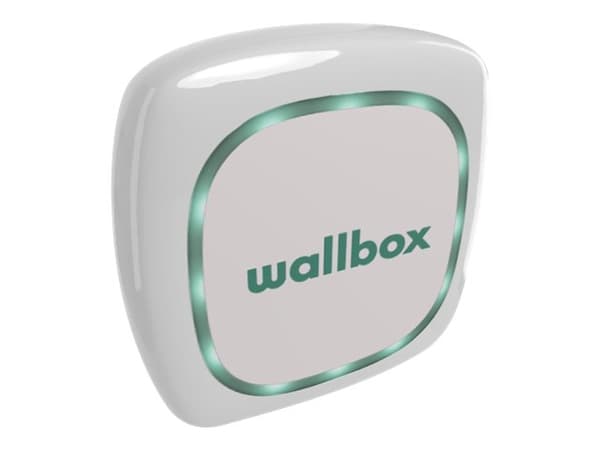 Wallbox Pulsar Plus, Valkoinen, Seinä, Musta, AC, Tyyppi 2, IK08 - 7m
