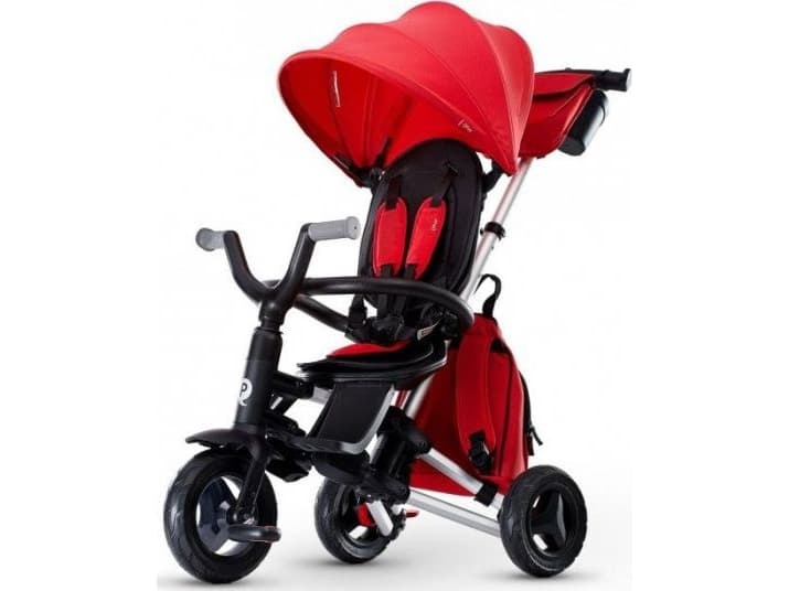 Qplay Qplay Tricycle Nova + Rubber Red