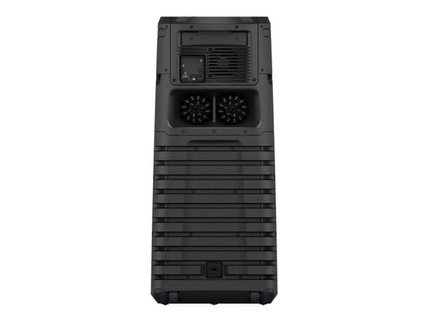 Sony MHC-V43D, Kodin mikroaudiojärjestelmä, Musta, FM, CD, CD-R, CD-RW, DVD, DVD-R, DVD-RW, 0,5 W, 349,5 mm