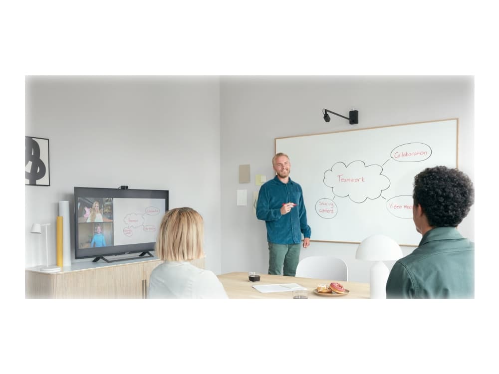 Huddly Canvas - Whiteboard-kamera - färg - 12 MP - 1920 x 1080 - 720p, 1080p - USB - MJPEG - DC 24 V
