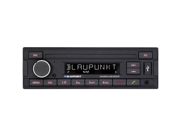 Blaupunkt Valencia 200 DAB BT -autoradio Bluetooth® handsfree-järjestelmä, DAB+-viritin