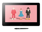 Wacom Cintiq Pro 16 - 2021 - digitizer w/ LCD-näyttö - 34,5 x 19,4 cm - monikosketusnäyttö - sähkömagneettinen - kaapelointi - DisplayPort, USB-C