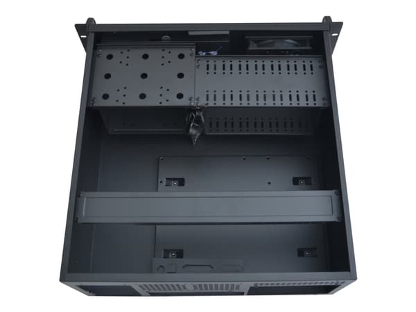 Gembird 19CC-4U-BASIC - Kan monteras i rack 4U - ATX - ingen strömförsörjning (ATX) - USB