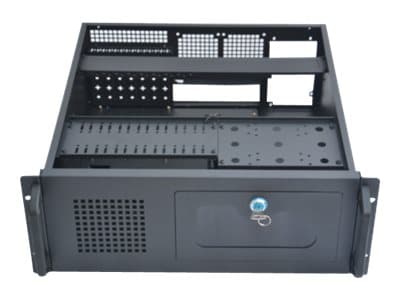Gembird 19CC-4U-BASIC - Kan monteras i rack 4U - ATX - ingen strömförsörjning (ATX) - USB