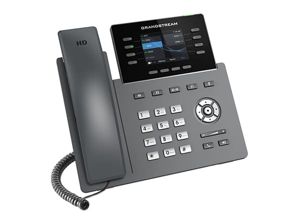 Grandstream GRP2624 - VoIP-telefon - IEEE 802.11a/b/g/n/ac (Wi-Fi) / Bluetooth