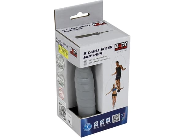 Body Sculpture Skakanka plieninė Bk-138 pilka