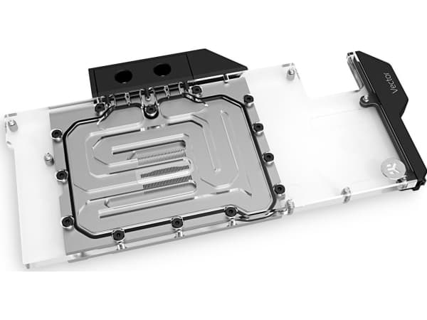 EK Water Blocks 3831109844298, Vattenblock, Akryl, Koppar, Svart, Nickel, 3-pin, 1/4", Grafikkort