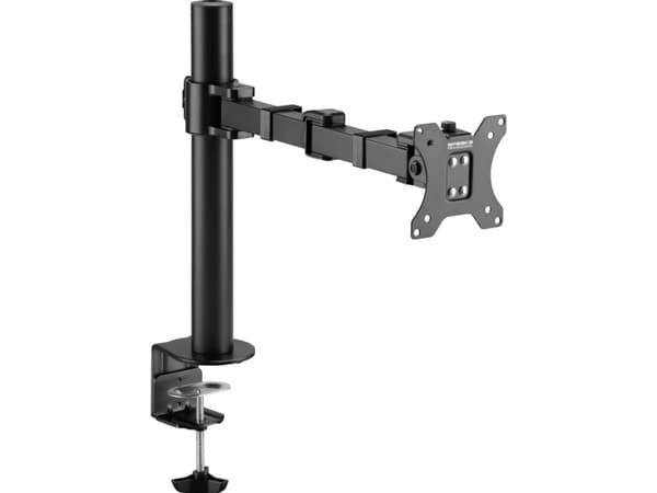 SpeaKa Professional SP-MM-210, Festeklemme/gjennomføring, 9 kg, 43,2 cm (17"), 81,3 cm (32"), 100 x 100 mm, Sort