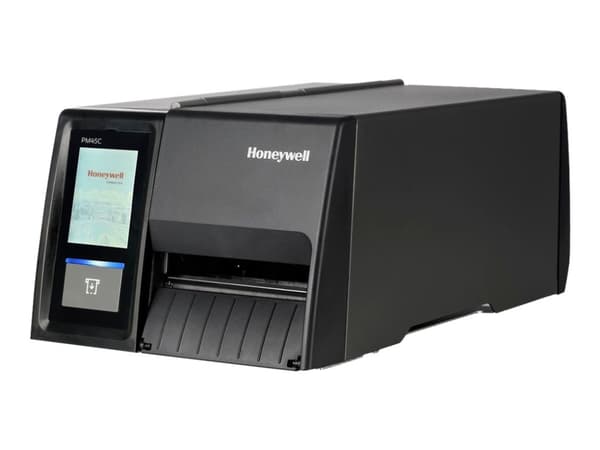 Honeywell PM45c - Etikettskriver - direktetermisk / termisk overføring - Rull (11,4 cm) - 203 dpi - inntil 350 mm/sek - USB 2.0, seriell, Gigabit LAN