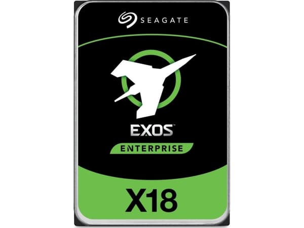 Seagate Exos X18 ST12000NM000J - harddisk - 12 TB - intern - SATA 6 Gb/s - 7200 rpm - buffer: 256 MB
