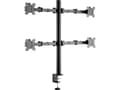 Miniatyrbild 1 av 5: SpeaKa Professional SP-MM-540, Klämma/Genomgående skruv, 36 kg, 43,2 cm (17"), 81,3 cm (32"), 100 x 100 mm, Svart