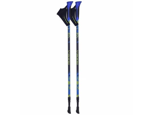Viking Ruten Pro Nordic Walking-staver blå/lime