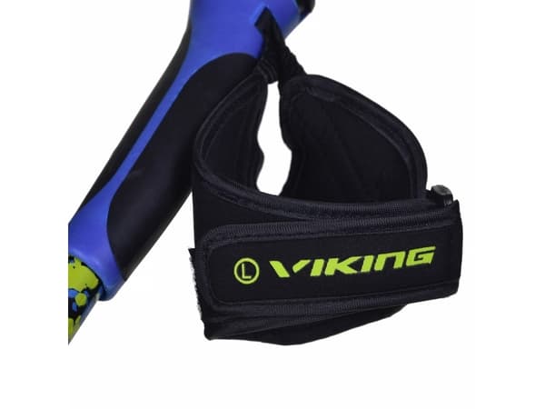 Viking Ruten Pro Nordic Walking-staver blå/lime