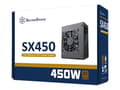 Miniatyrbild 2 av 5: SilverStone SST-SX450-B - Strømforsyning (intern) - ATX12V 2.4/ SFX12V - 80 PLUS Bronze - AC 90-265 V - 450 Watt - aktiv PFC - sort