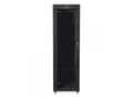 Miniatyrbilde 5 av 5: Lanberg skap 19" STÅENDE RACK SKAP 42U 600X1000 SORT LCD GLASSDØR LANBERG (FLAT PAKKE)