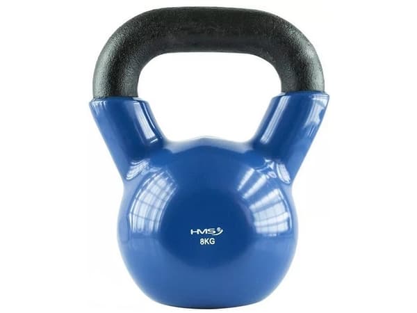 Kettlebell HMS KNV8 kumitettu 8kg