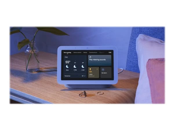 Google Nest Hub (2nd Gen) - Smart display - LCD 7" - trådløs - IEEE 802.11b/g/n/ac, Bluetooth - koksgrå