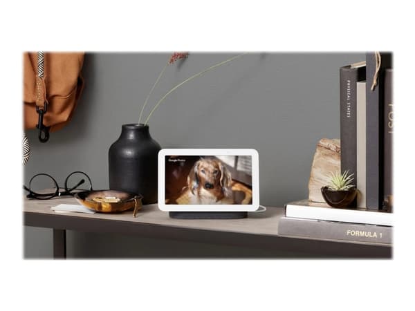Google Nest Hub (2nd Gen) - Smart display - LCD 7" - trådløs - IEEE 802.11b/g/n/ac, Bluetooth - koksgrå