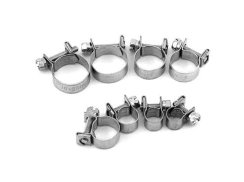 Bottari Steel Assorted Hose Clamps 6-27Mm Inox