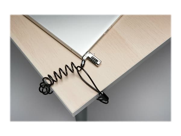 Kensington NanoSaver - Sikkerhetskabellås - svart - 1.83 m