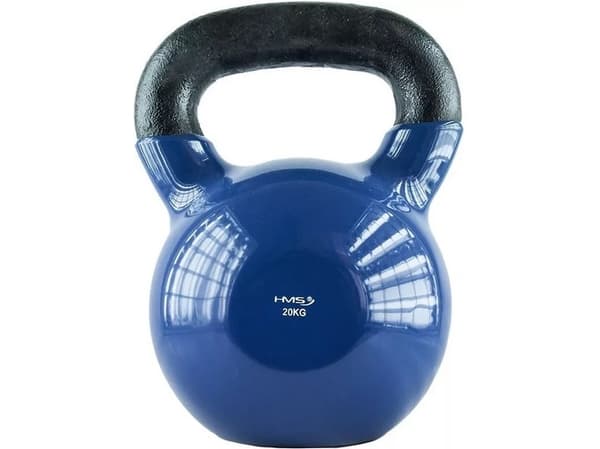 HMS HMS Kettlebell covered with vinyl KN20 blue 20 kg (17031)