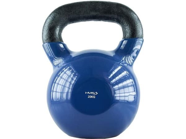 HMS HMS Kettlebell covered with vinyl KN20 blue 20 kg (17031)